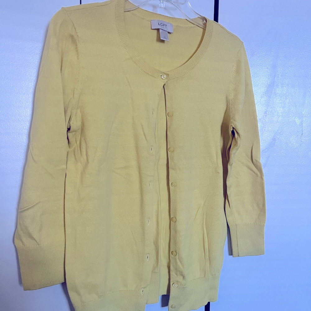 Loft XS 3/4length cardigan sweater.